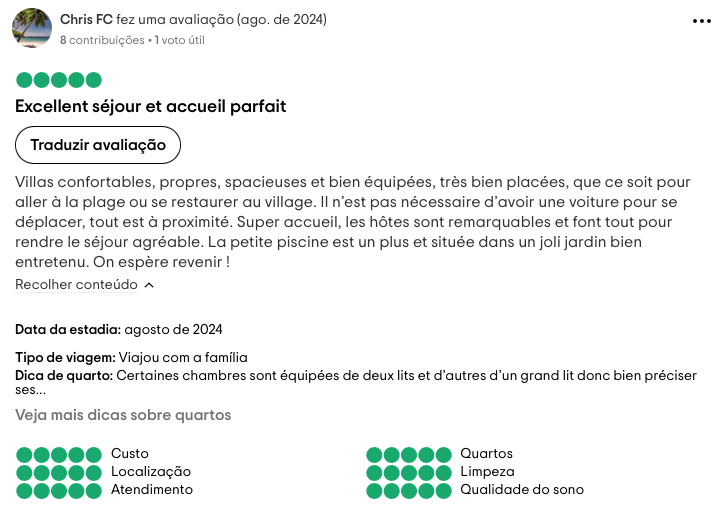 Tripadivsor evaluation